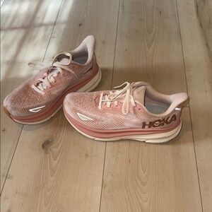 Hoka Women's Blush Pink Athletic Shoes